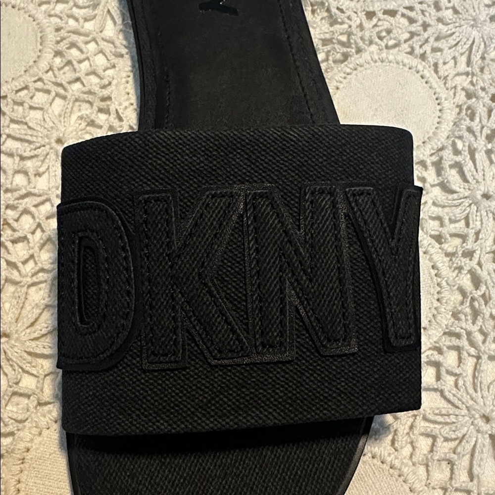 DKNY Black Women's Sandals - Picture 3 of 4